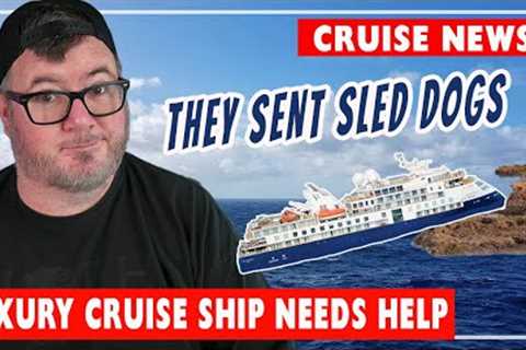 CRUISE NEWS - LUXURY CRUISE SHIP STUCK IN REMOTE GREENLAND