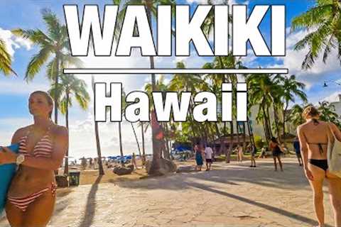 HAWAII TRAVEL | Walking Tour in WAIKIKI 2023