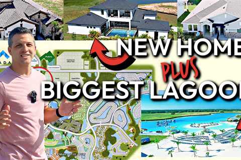 This Tampa Florida MasterPlanned Community Has FLORIDA’S BIGGEST LAGOON + New Homes For Sale!