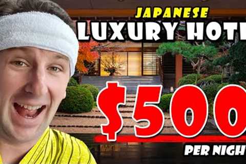 Inside a $500/night Luxury Japanese Ryokan Hotel