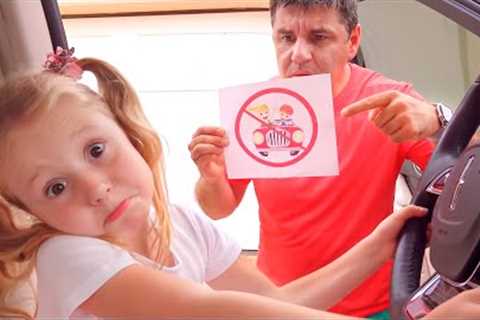 Nastya and Dad teach kids behaviour - Good Habits video for kids