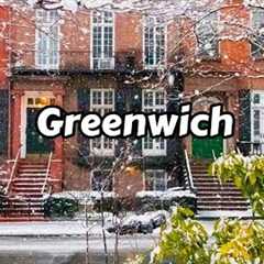 NYC Snowfall Walking Tour 2024 4k Video - Relaxing Snow Walk In Greenwich Village New York