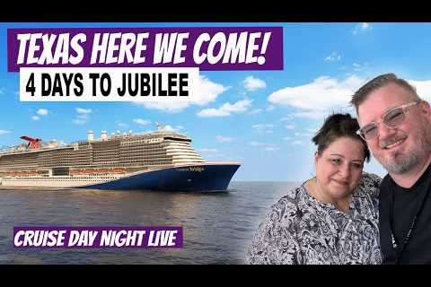 Hopes and Fears for Our Carnival Jubilee Cruise | Cruise Day Night Live