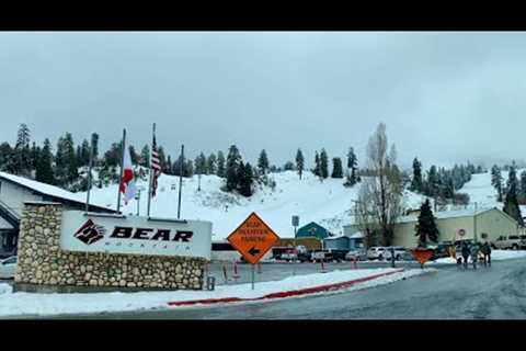 The SNOWFALL Aftermath. How Much SNOW is present in the Whole of Big Bear Valley. 1/23/2024 #winter