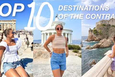 my *TOP 10* destinations of my cruise ship contract! 🛳️🌎 highlights, things to do, food recs!