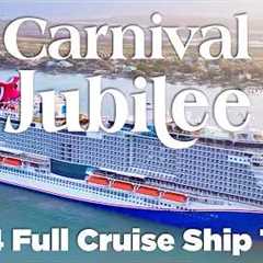 Carnival Jubilee 2024 Full Cruise Ship Tour!