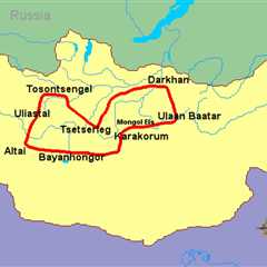 Map of Karakorum - The capital of the Mongol Empire (6 interesting things you don't know)