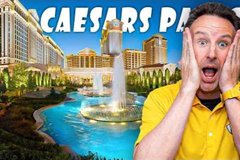 CAESARS PALACE Las Vegas Hotel Review & Augustus Room Tour