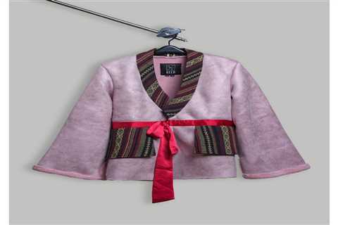 Sheep Skin Coat Pink - Amazing Mongolia