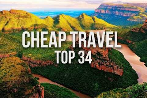 34 INSANELY CHEAP Destinations for Budget Travel in 2024