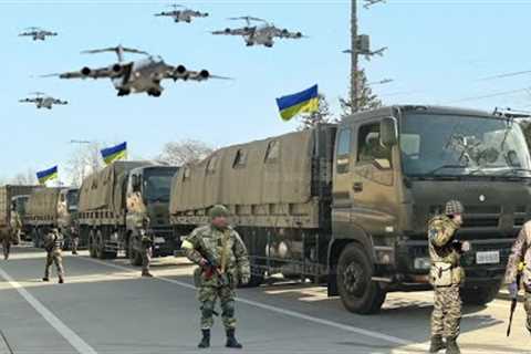 Russia Shocked! $11.8 Billion in Japan-US Aid Arrives in Ukraine Aboard C-17 Aircraft
