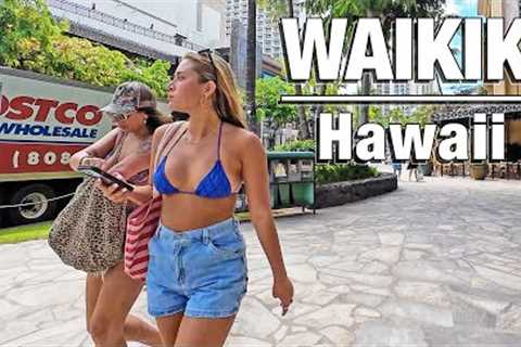 🌴 THis Is Waikiki Hawaii TODAy! 🌴 August 13, 2025 Walking and People Watching #hawaii #walkingtour
