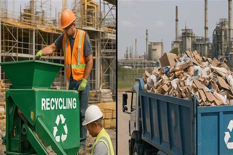 Why Construction Sites Using Train Shipping Also Need Dumpster Rentals